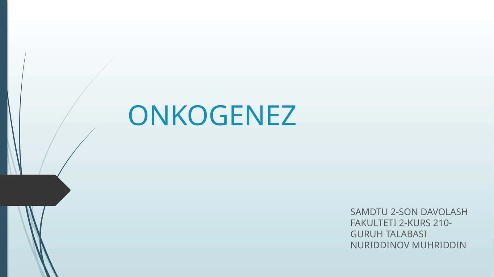 ONKOGENEZ