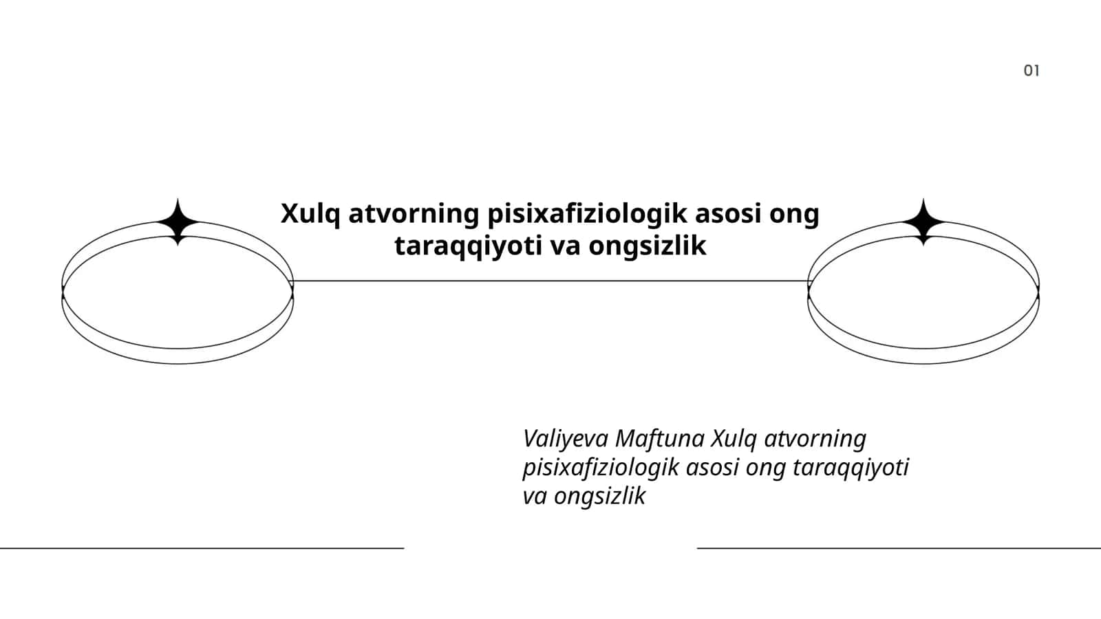 Xulq atvorning pisixafiziologik asosi ong taraqqiyoti va ongsizlik