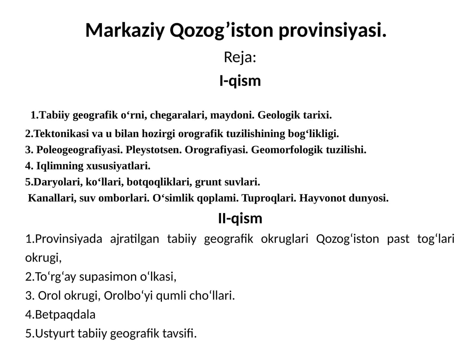 Markaziy Qozog'iston provinsiyasi