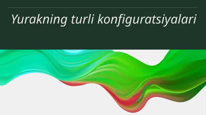 Yurakning turli konfiguratsiyalari