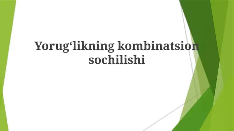 Kombinatsion sochilish
