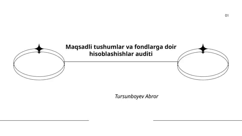 Maqsadli tushumlar va fondlarga doir hisoblashishlar auditi