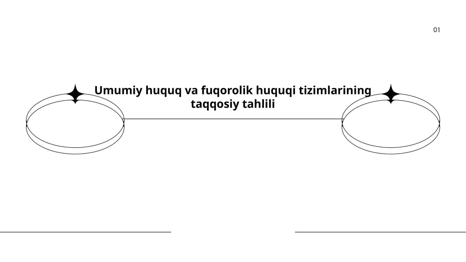 Umumiy huquq va fuqorolik huquqi tizimlarining taqqosiy tahlili
