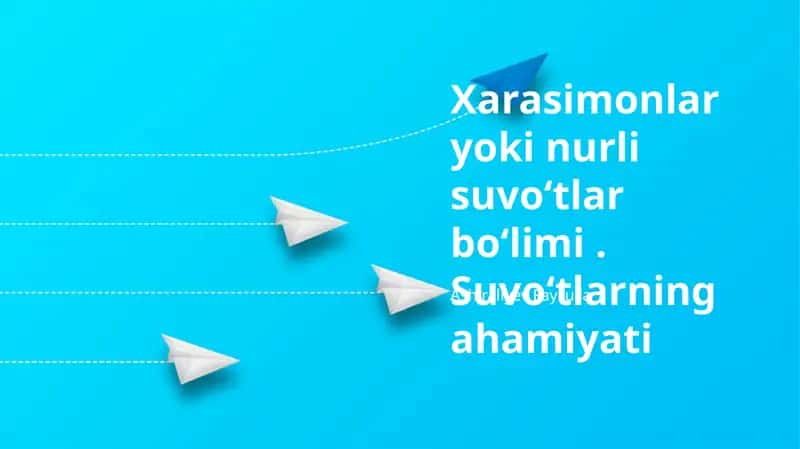 Xarasimonlar yoki nurli suvoʻtlar boʻlimi