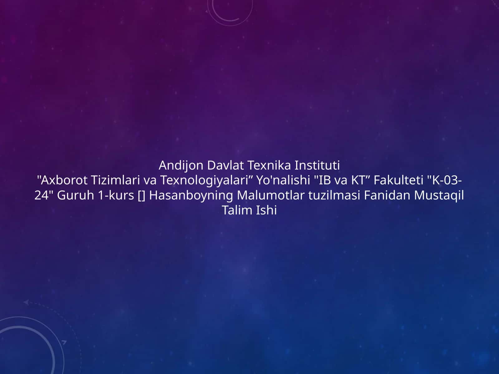 Bidirectional Search Algoritmi