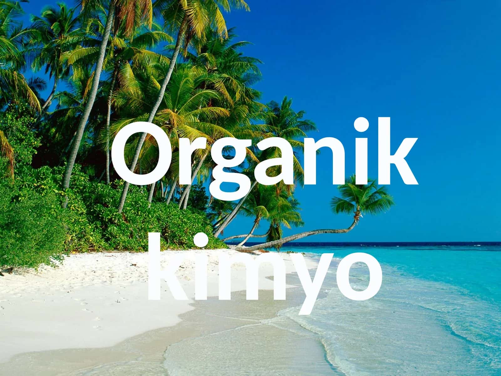 Organikkimyo