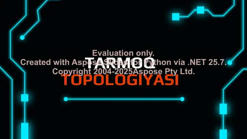 Tarmoq Topologiyasi