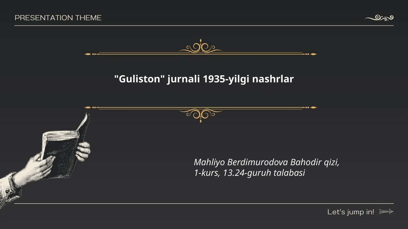 Adabiyot va Ma'rifat
