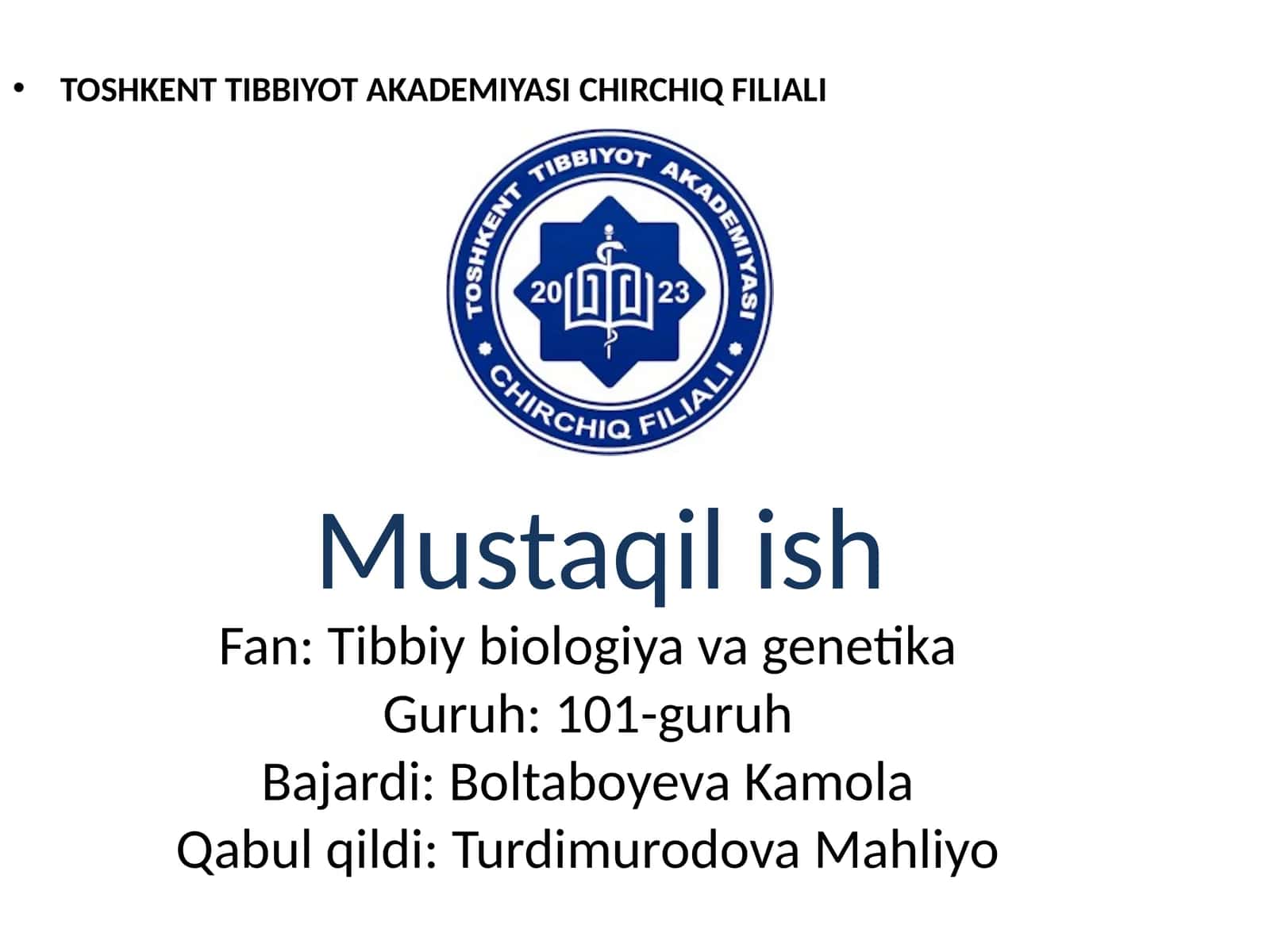 Irsiyatning xromosoma nazariyasi