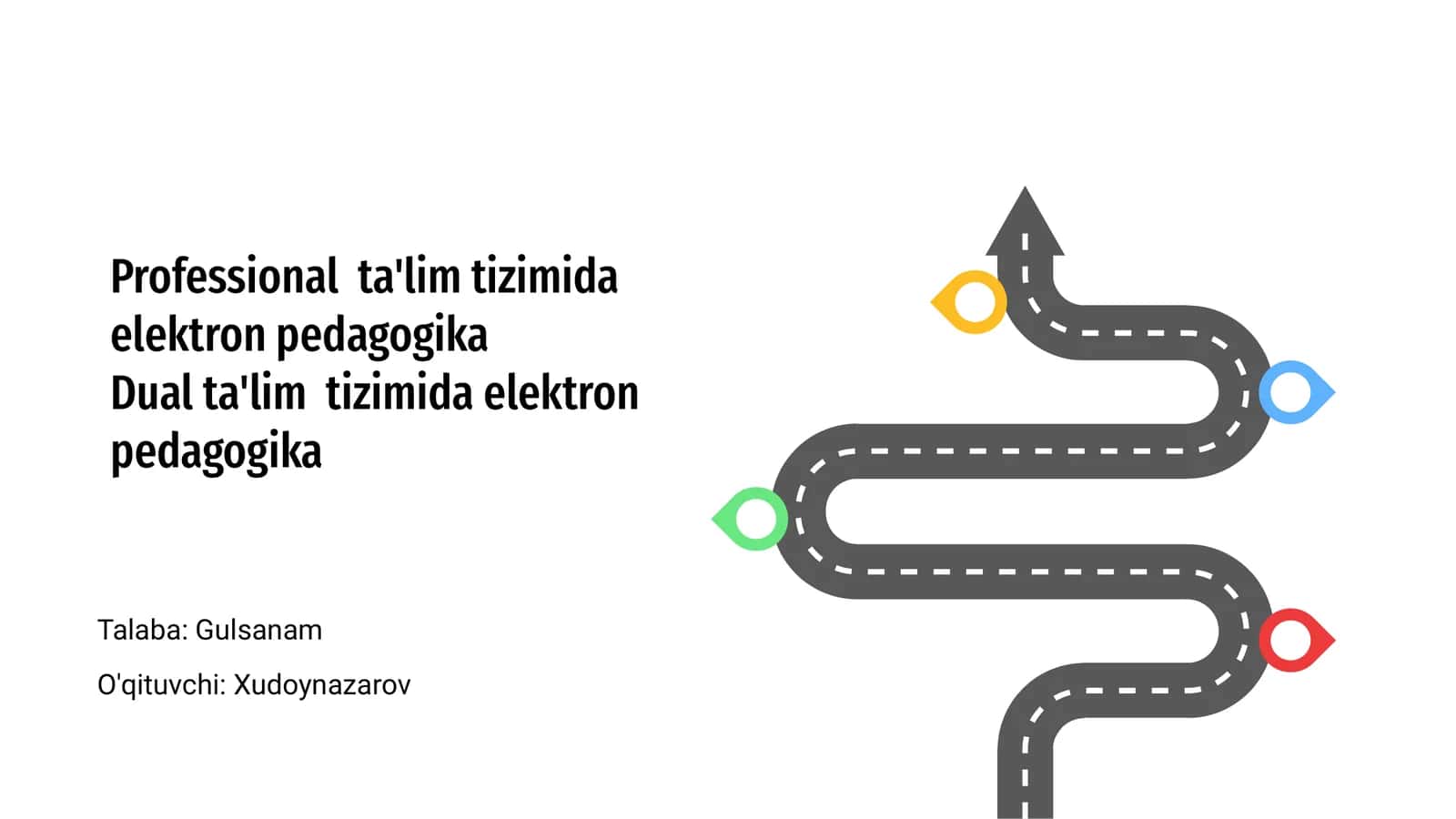 Professional ta'lim tizimida elektron pedagogika