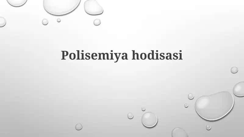 Polisemiyahodisasi