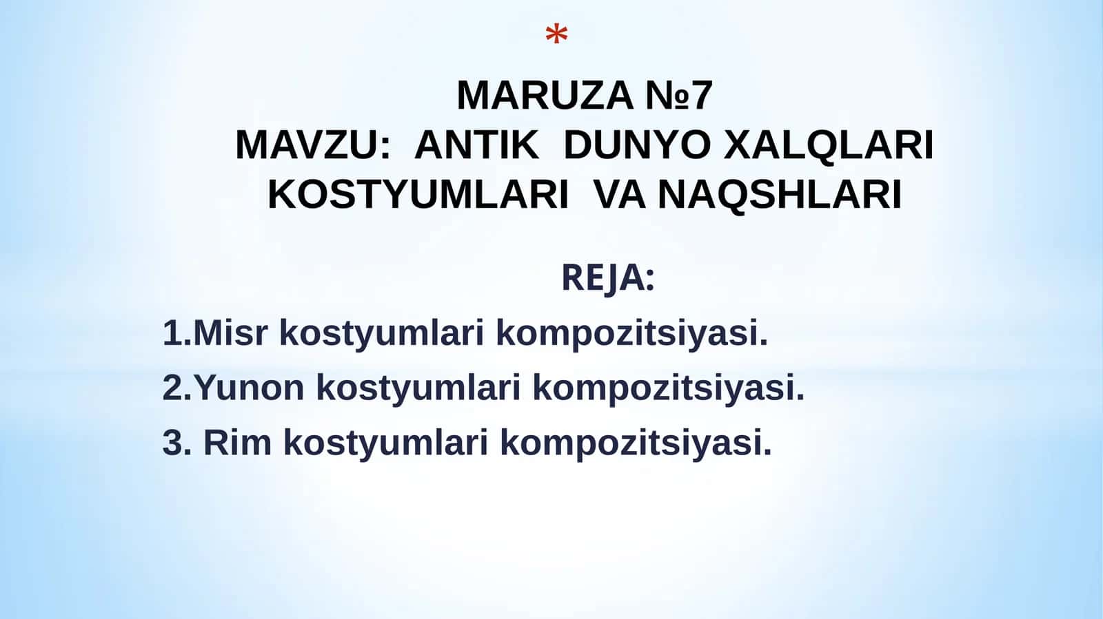 ANTIK DUNYO XALQLARI KOSTYUMLARI VA NAQSHLARI