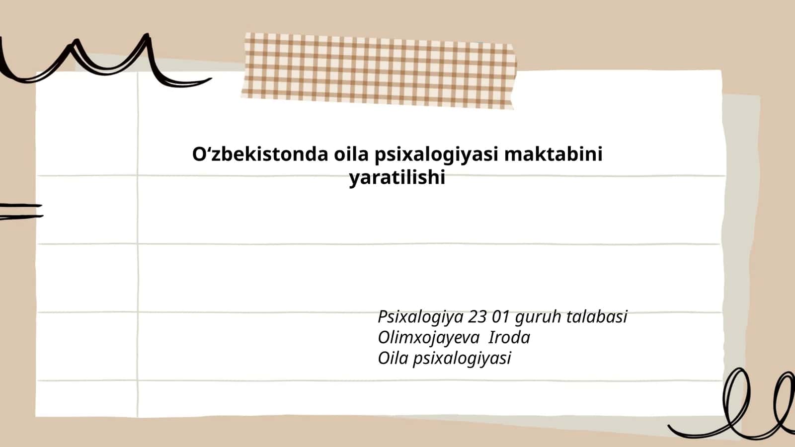 Oila psixalogiyasi