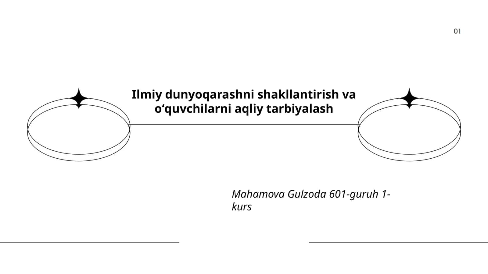 Ilmiy dunyoqarash tushunchasi va pedagogik ahamiyati