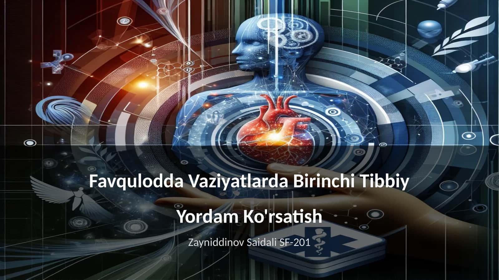 Favqulodda Vaziyatlarda Birinchi Tibbiy Yordam Ko'rsatish