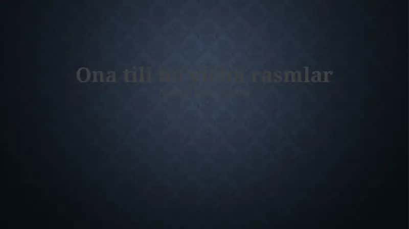 Ona tili boʻyicha rasmlar