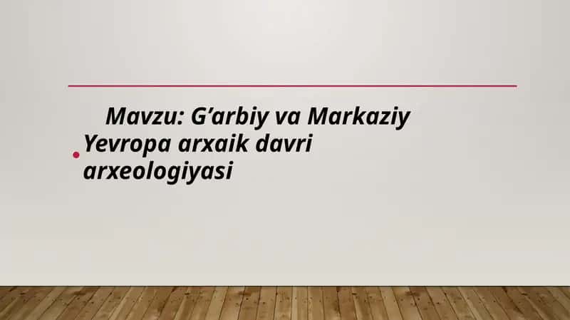 G’arbiy va Markaziy Yevropa arxaik davri arxeologiyasi - Latenmadaniyati