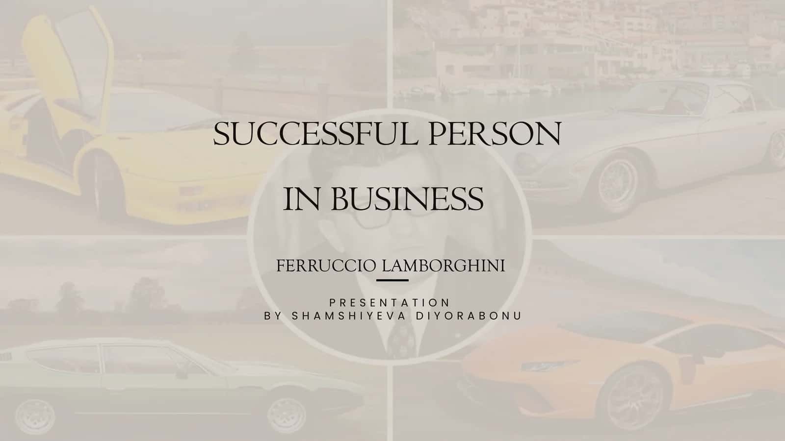 FERRUCCIO LAMBORGHINI