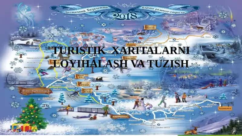 TURISTIK XARITALARNI LOYIHALASH VA TUZISH