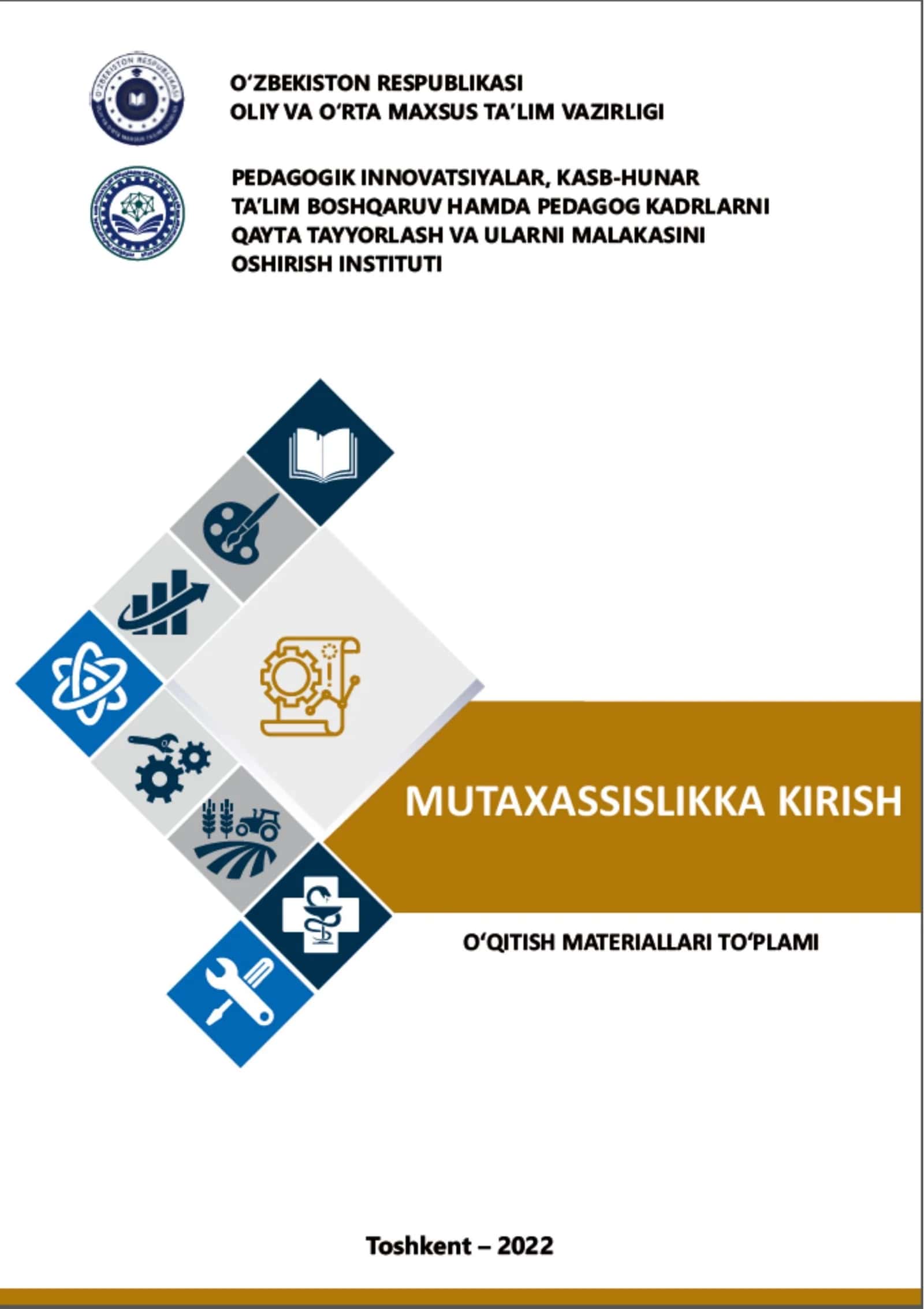 Mutaxasislikka kirish fanidan O'MT