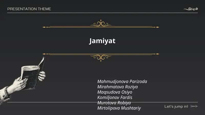 Jamiyatning ijtimoiy tuzilishi