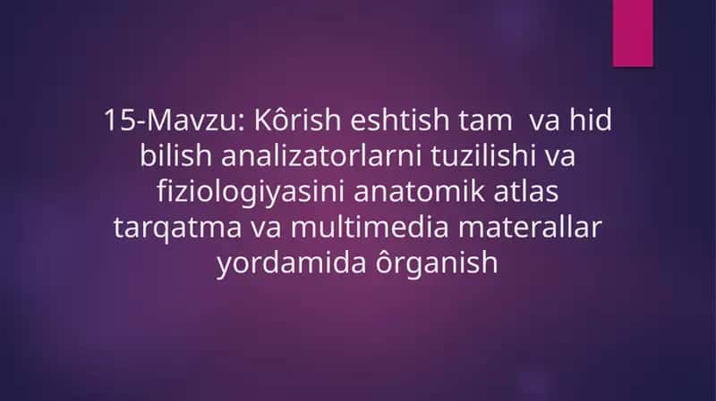 Koʻrishanalizatorlar