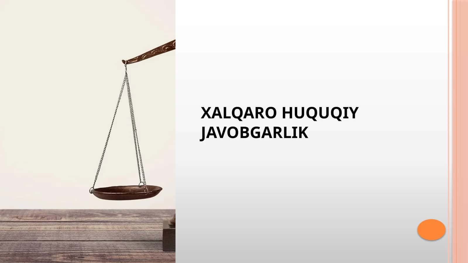 XALQARO HUQUQIY JAVOBGARLIK