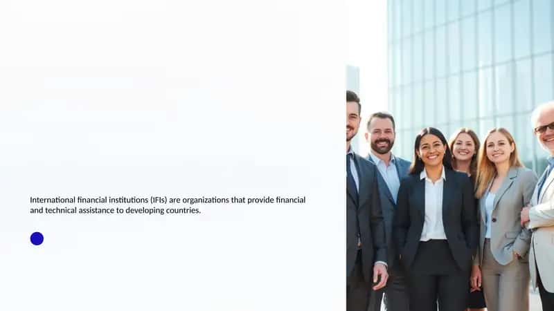 International Financial Institutions (IFIs)