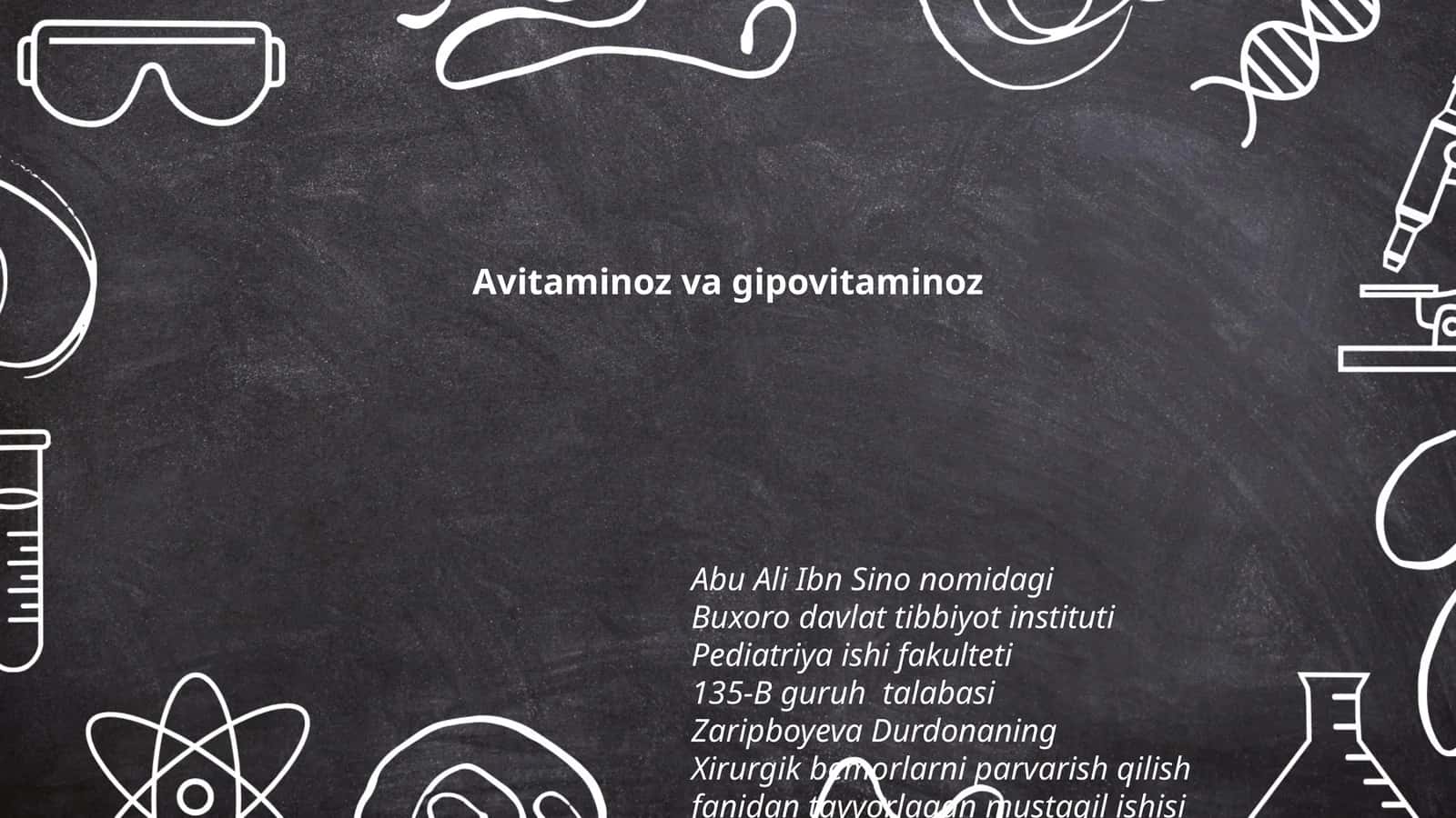 Abu Ali Ibn Sino nomidagi Buxoro davlat tibbiyot instituti