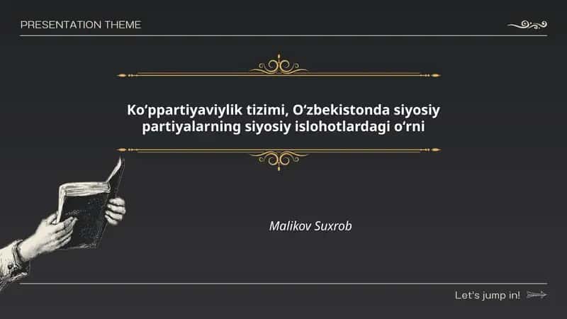 Koʻppartiyaviylik tizimi, Oʻzbekistonda siyosiy partiyalarning siyosiy islohotlardagi oʻrni
