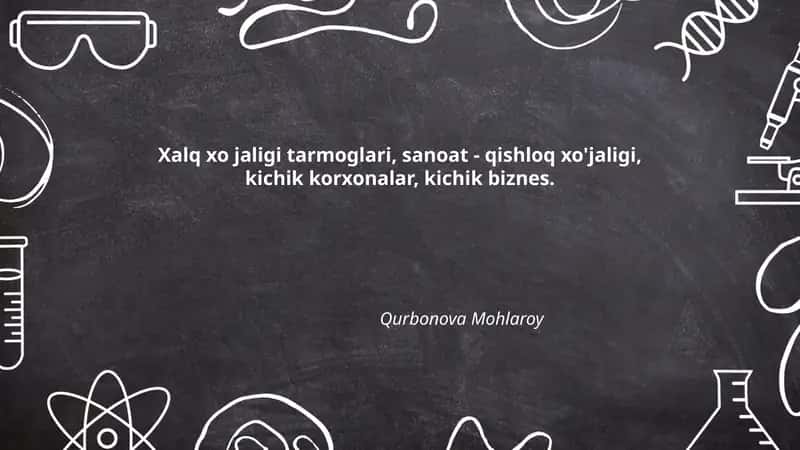 Qishloq xo'jaligida mexanizatsiya va texnologiyalarni joriy etish