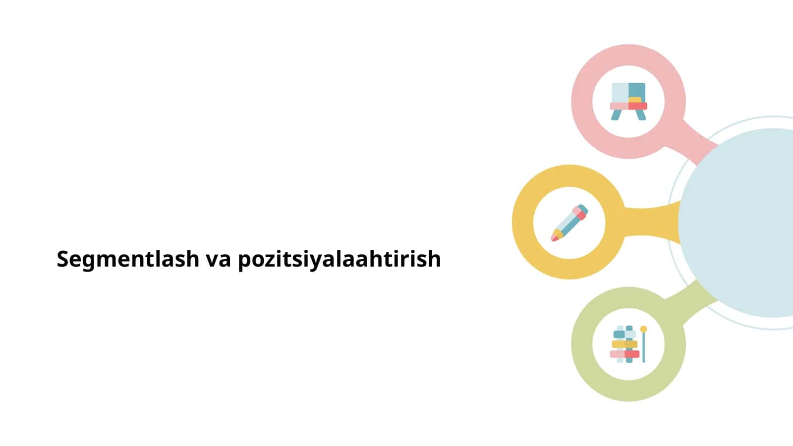 Segmentlash va pozitsiyalaahtirish