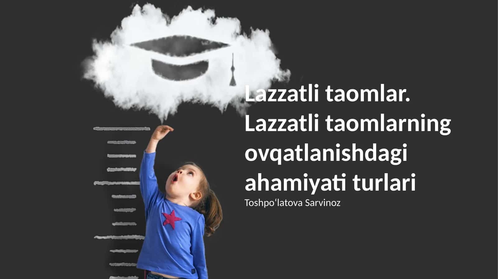 Lazzatli taomlar. Lazzatli taomlarning ovqatlanishdagi ahamiyati turlari