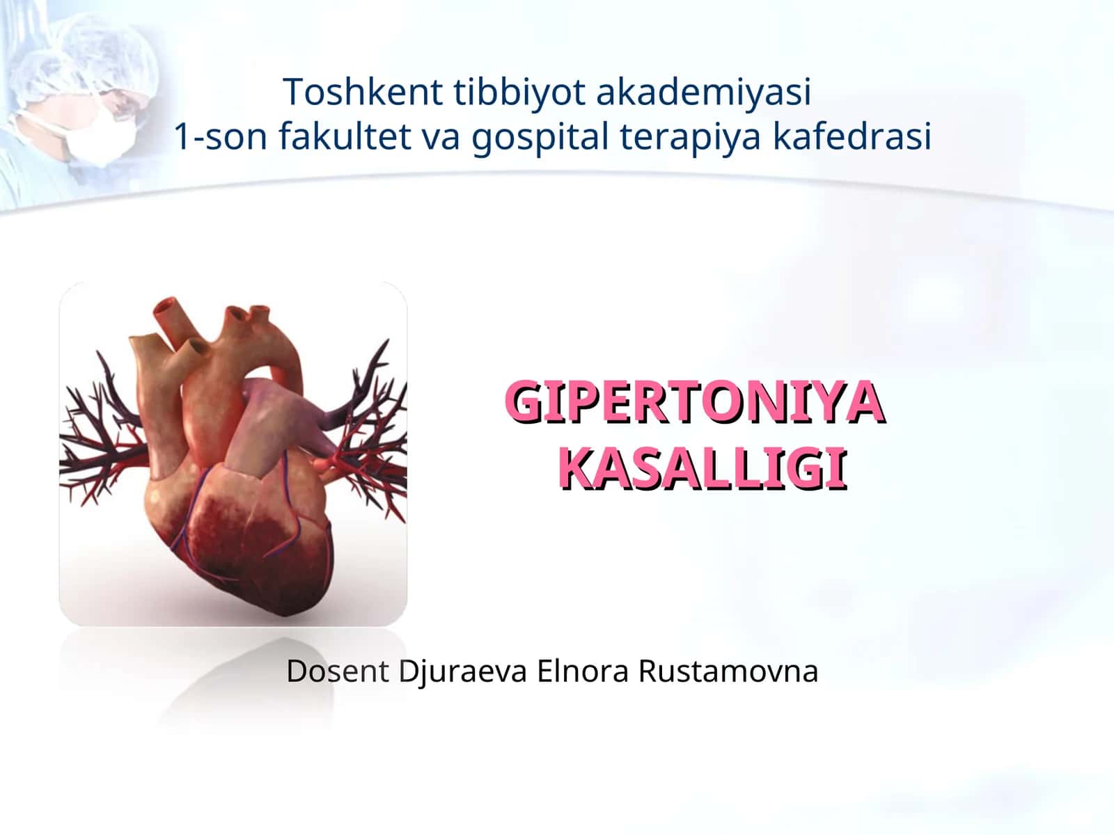 GIPERTONIYA KASALLIGI