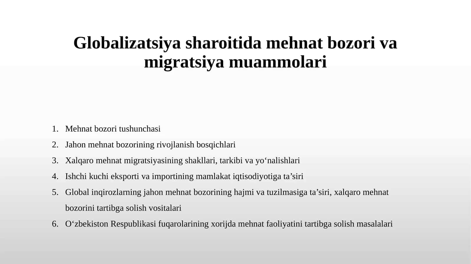 Mehnatbozoritushunchasi