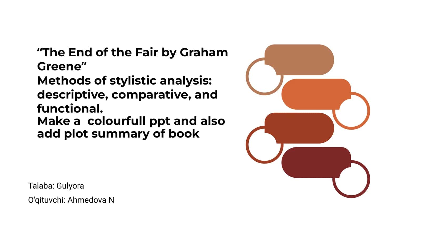 The End of the Fair by Graham Greene