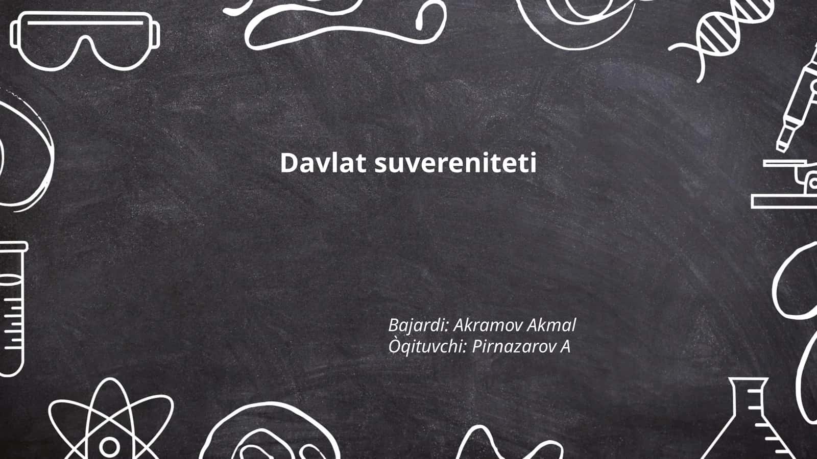 Davlat suvereniteti