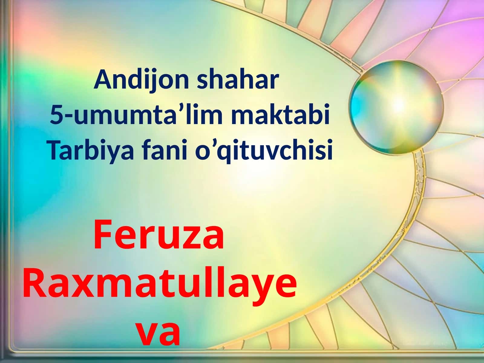 Tabiatni asrash – hayotni asrash