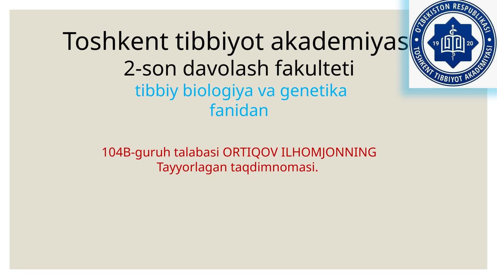 Irsiy kasalliklar haqida malumotlar