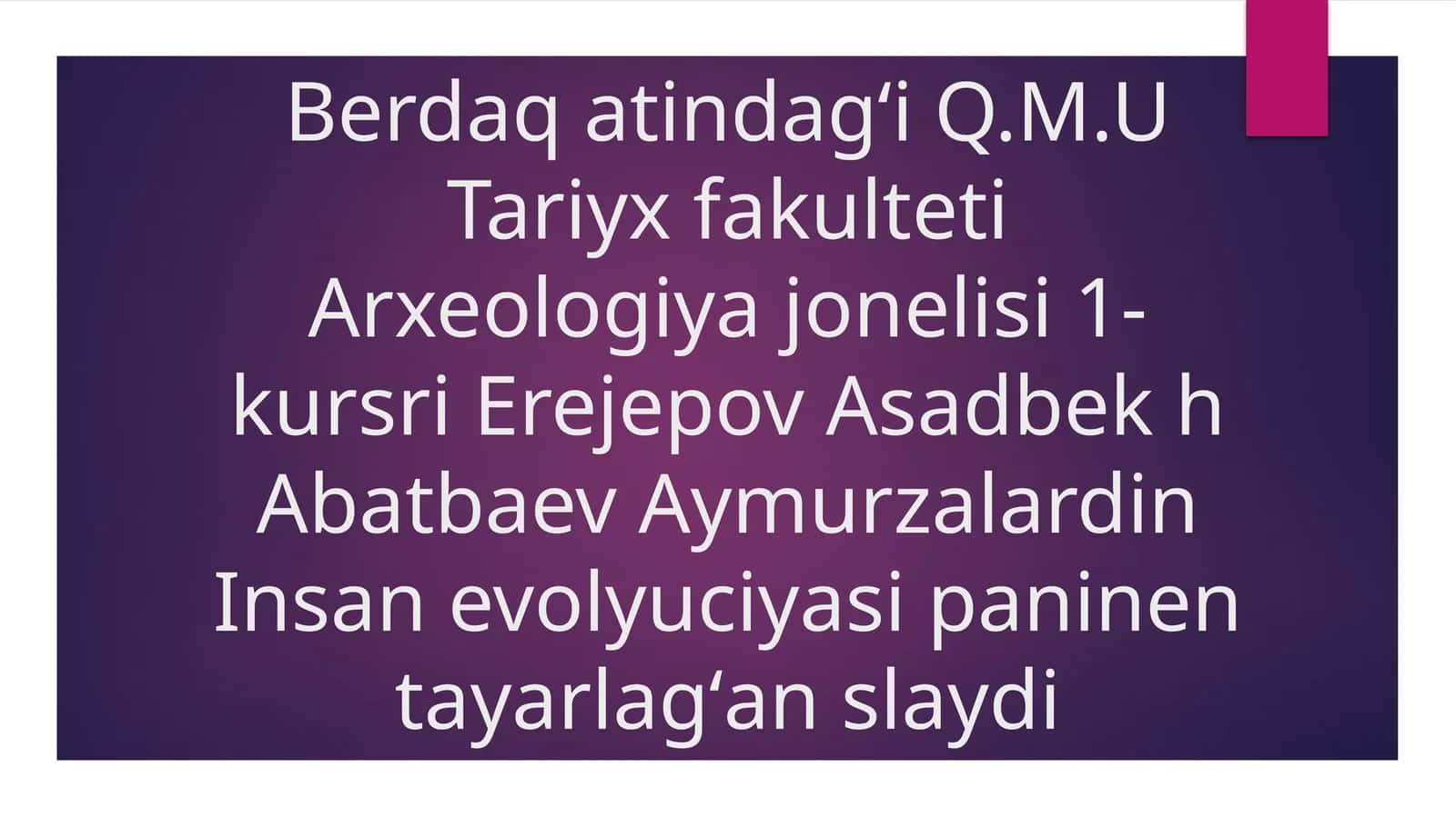 Charlz Darvinniń evolyutsiyon teoriyasi