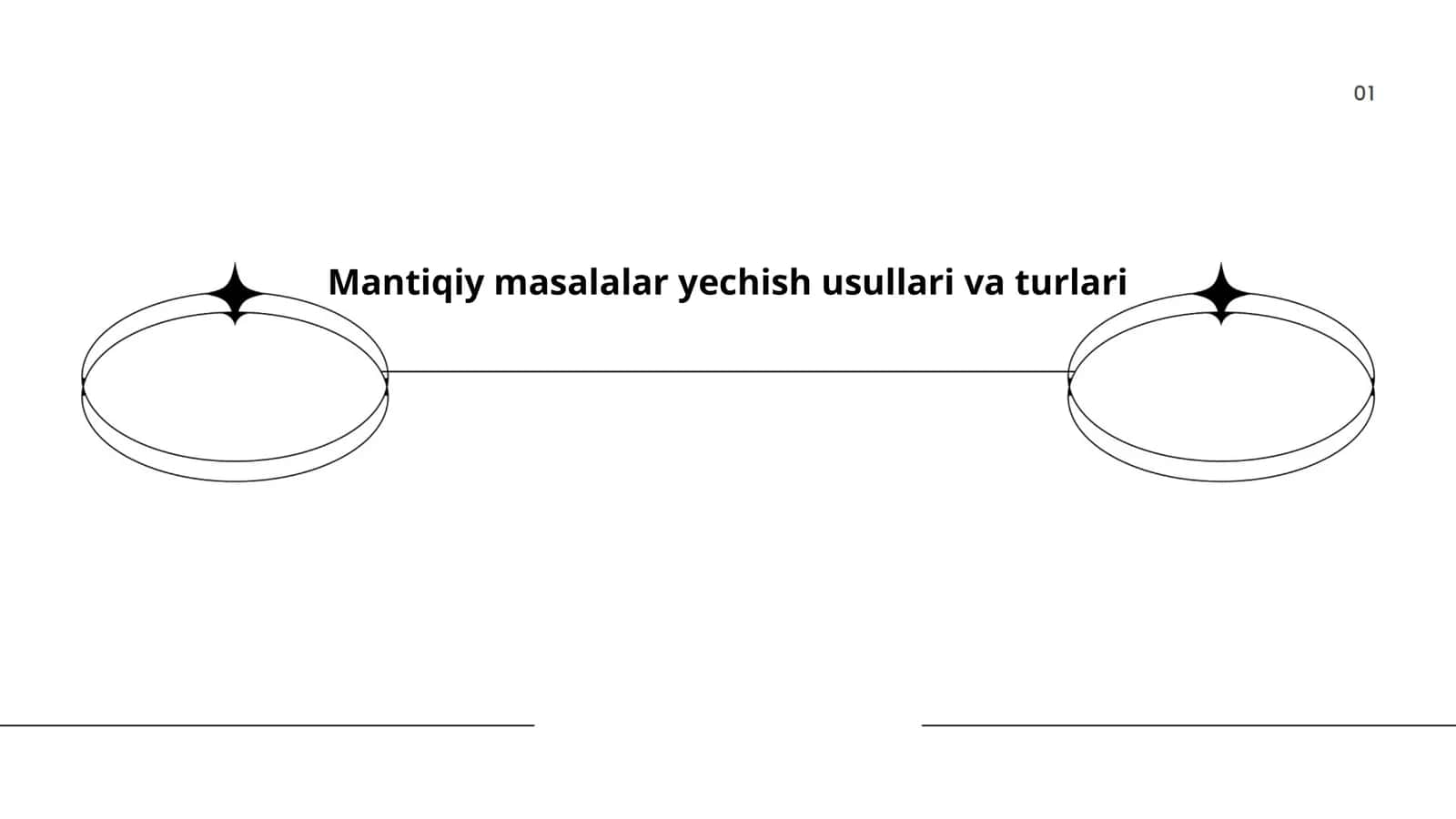 Mantiqiy masalalar yechish usullari va turlari