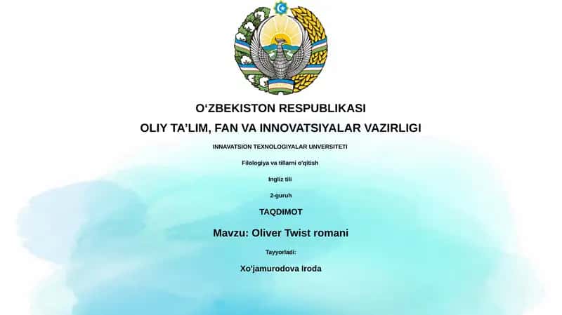 Oliver Twist romani