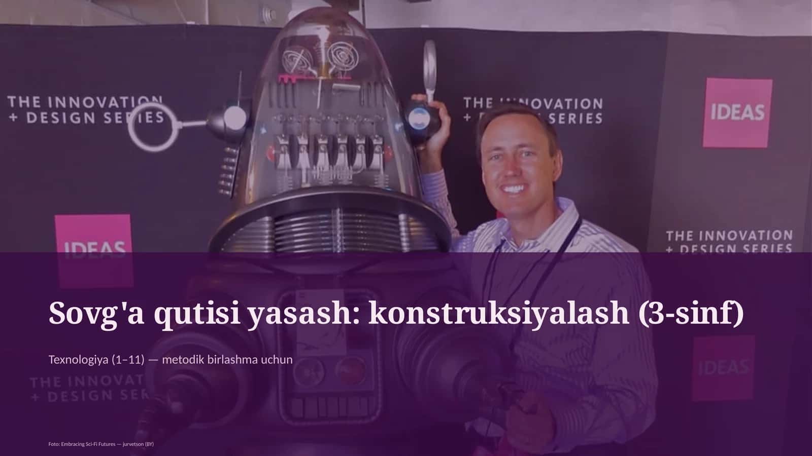 Sovg'a qutisi yasash: konstruksiyalash (3-sinf)