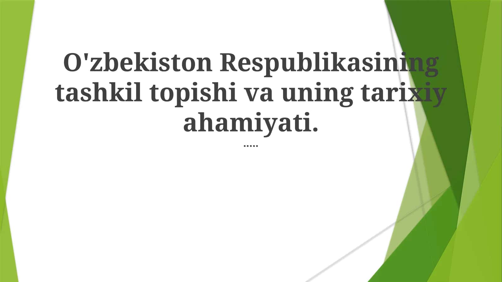 Sovet oldidan O'zbekiston: Imperiyalar mozaikasi
