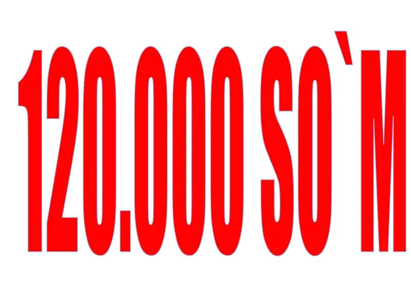 savdo uchun narxlar na`munasi 100 120 150