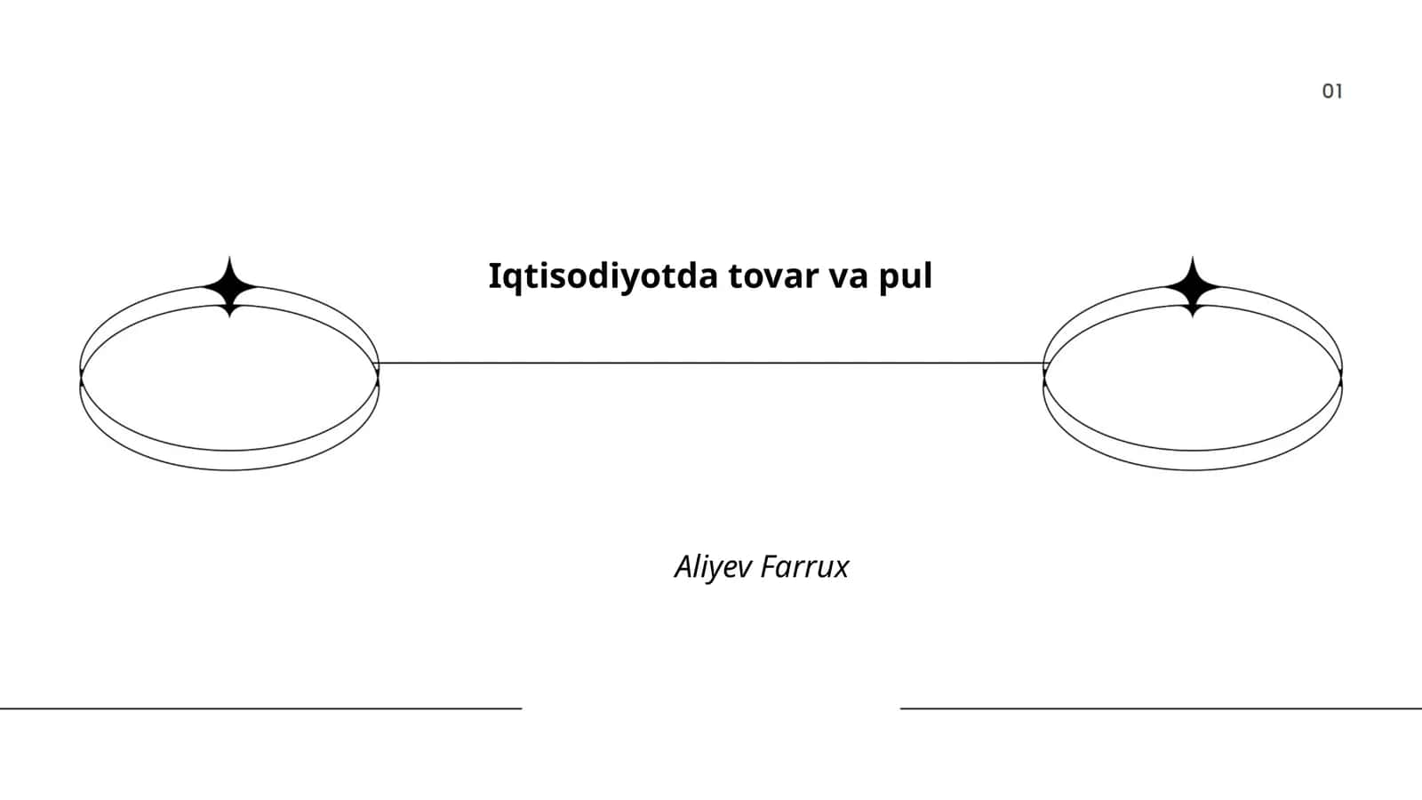 Iqtisodiyotda tovar va pul