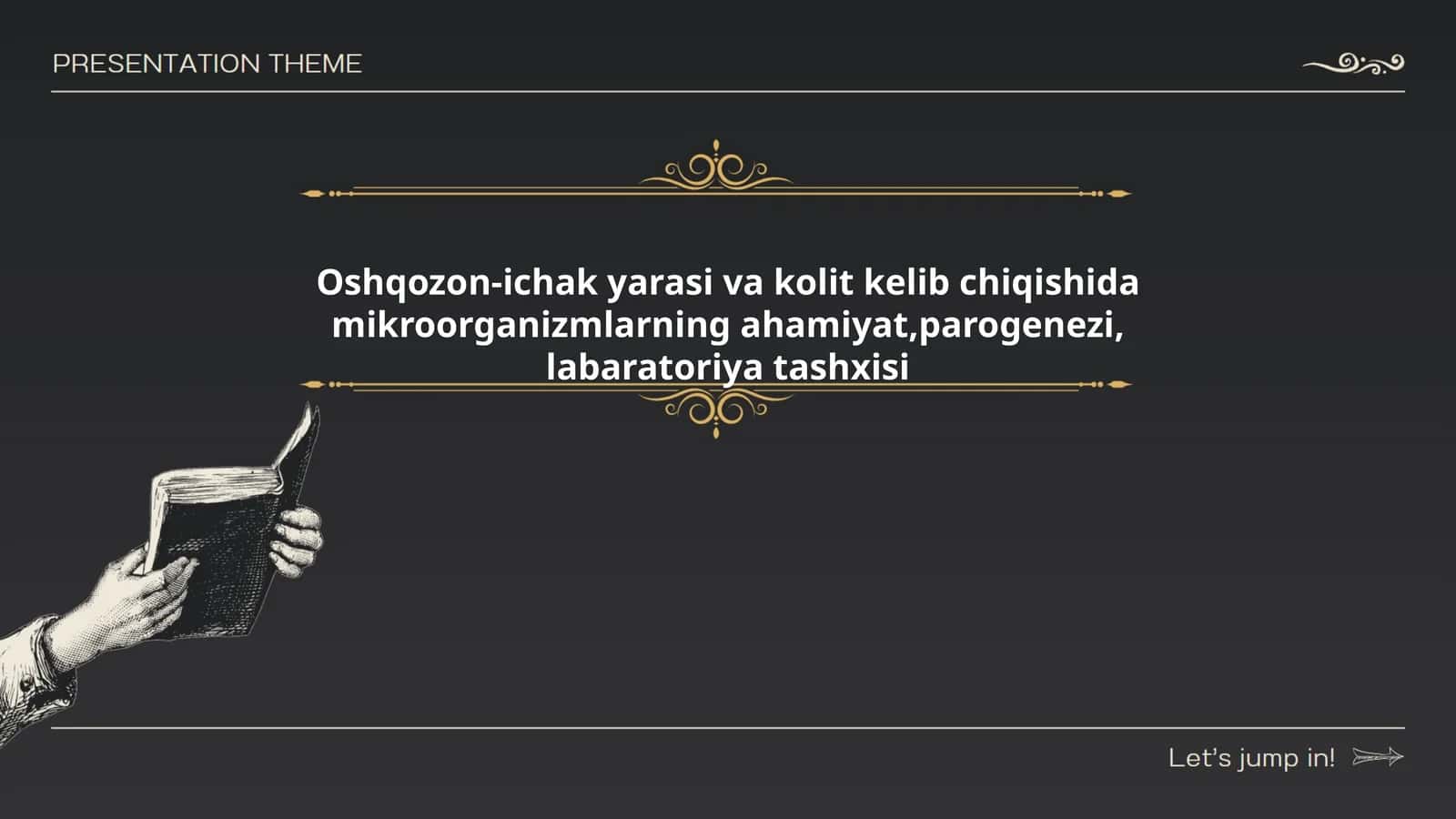 Oshqozon-ichak yarasi va kolitning mikroorganizmlarini o'rganish