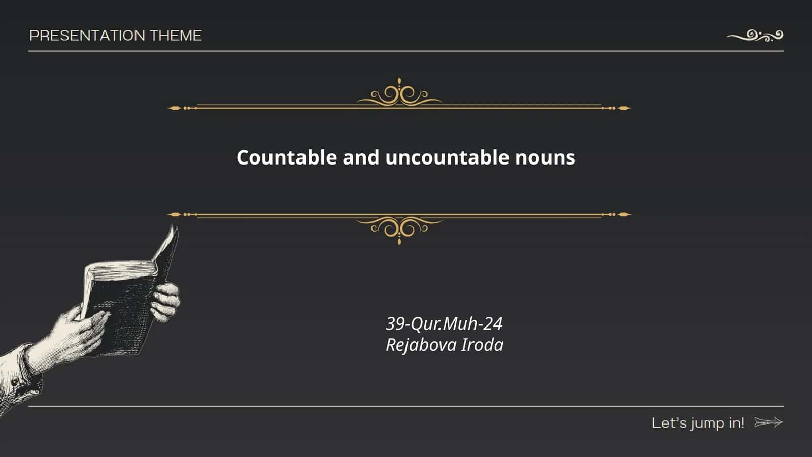 Countable and uncountable nouns