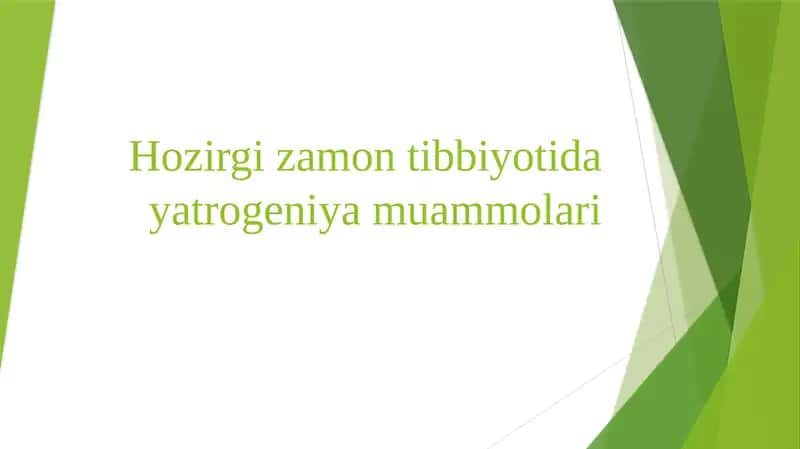 Yatrogeniya