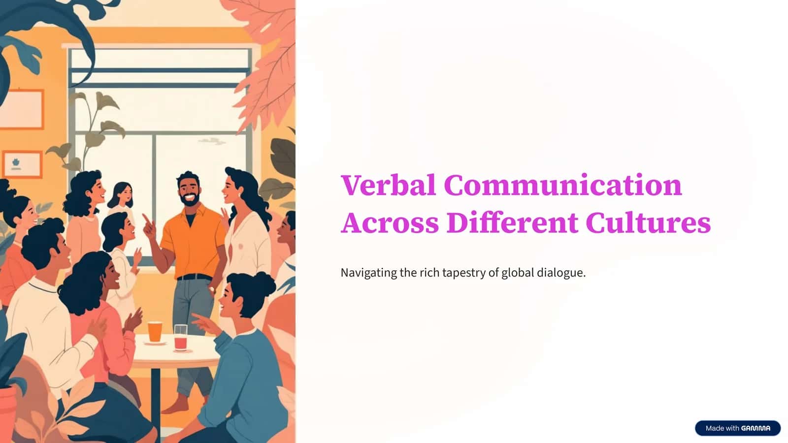 Verbal Communication Across Different Cultures